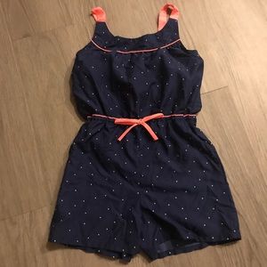 Polka dot romper